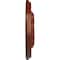 Ekena Millwork Granada Ceiling Medallion (Fits Canopies up to 6 5/8"), 18"OD x 3 1/2"ID x 2 1/2"P, Firebrick CM18GAFIF - alternate 3
